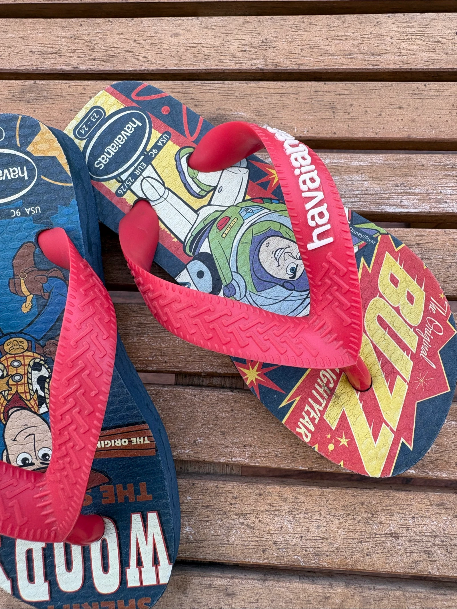 Chanclas Havaianas para niños Toy Story - Talla 23/24 (C7/C8) - Muy buen estado – photo 2